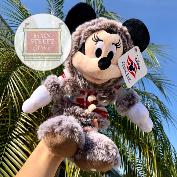 Disney Cruise Line Wonder Minnie Mouse Alaska Plush Exclusive - NEW - Picture 1 of 1